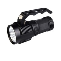 Handheld portable Aluminum 4 LEDs 4000Lumen emergency outdoor camping torch light