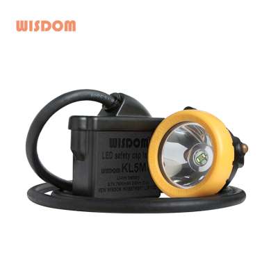 WISDOM KL5M Low color temperature,Pure white miners safety lamp with MSHA